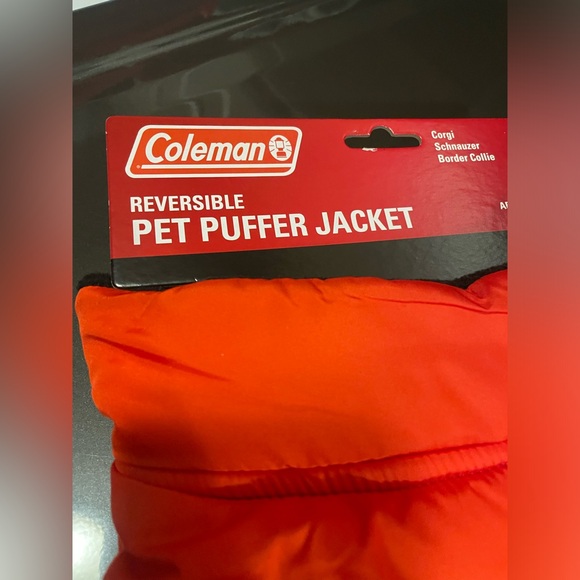 Coleman brand reversible pet puffer jacket coat  size Large new with tags NWT - Picture 5 of 7